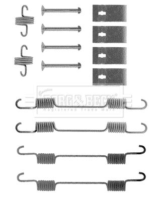 BORG & BECK Tarvikesarja, seisontajarru BBK6043